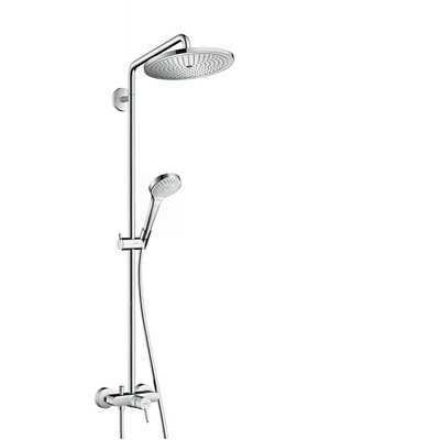 Hansgrohe Croma select s 280 showerpipe met douchekraan chroom