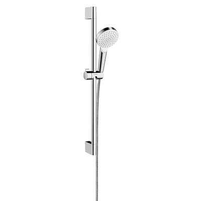 Hansgrohe Crometta 1jet doucheset 65cm ecosmart wit chroom