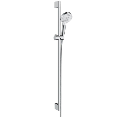 Hansgrohe Crometta vario doucheset 90cm ecosmart wit chroom