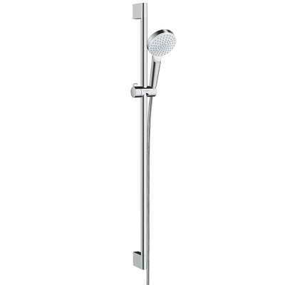 Hansgrohe Crometta 1jet doucheset 90cm ecosmart wit chroom