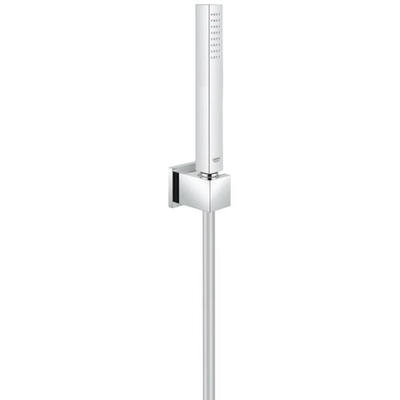 GROHE Euphoria Cube Handdoucheset - staafhanddouche - met houder - gladde doucheslang - 175cm - chroom
