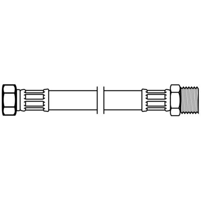 Neoperl Neoflex crg flexibele slang dn8 3/8bix3/8bi.20cm