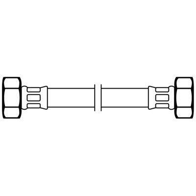 Neoperl Neoflex crg flexibele slang dn8 3/8bix3/8bu.20cm