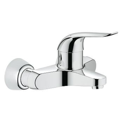 GROHE Euroeco wandkraan met koppelingen chroom