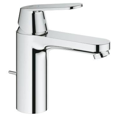 GROHE Eurosmart Cosmopolitan waterbesparende wastafelkraan met medium uitloop met waste chroom