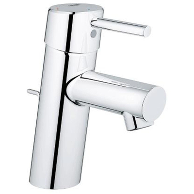 GROHE Concetto waterbesparende wastafelkraan met waste chroom