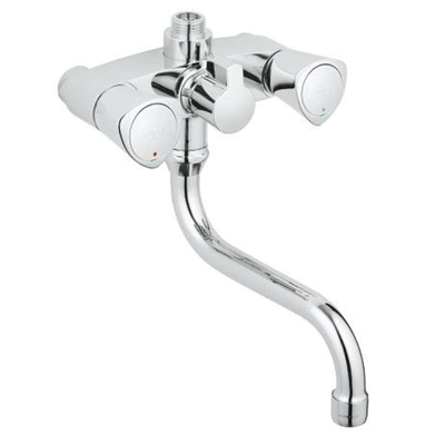 GROHE Costa S douchekraan met omstel HOH=12cm chroom