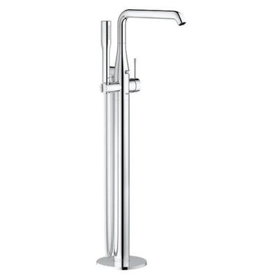 GROHE Essence New Afbouwdeel vrijstaande badkraan - omstel - draaibare uitloop 27.7cm - handdouche - doucheslang - chroom