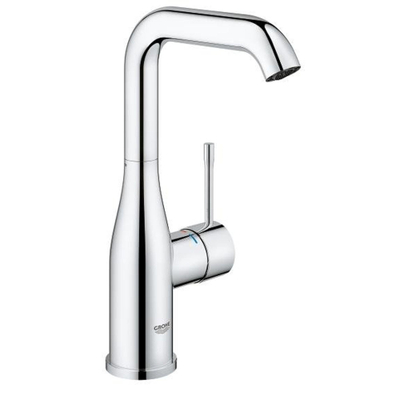 GROHE Essence New Wastafelkraan Opbouw - uitloop 12.7cm - L size - hoge draaibare uitloop - EcoJoy - chroom