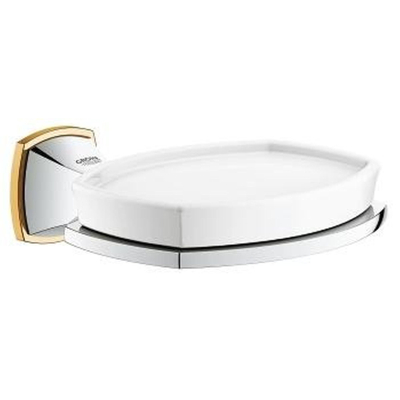 GROHE Grandera zeepschaal met houder chroom/goud