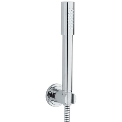 GROHE Sena Handdouchset - 1 straalsoort - staaf - met houder - gladde slang - 150cm - chroom