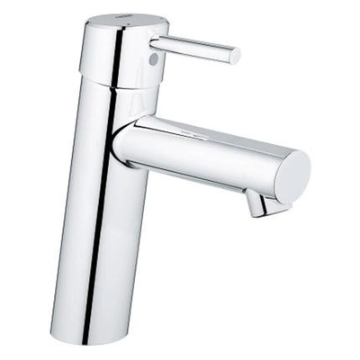 GROHE Concetto waterbesparende wastafelkraan medium 28mm met temperatuurbegrenzer chroom