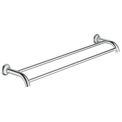 GROHE Essentials Authentic Handdoekhouder - 58cm - dubbel - chroom