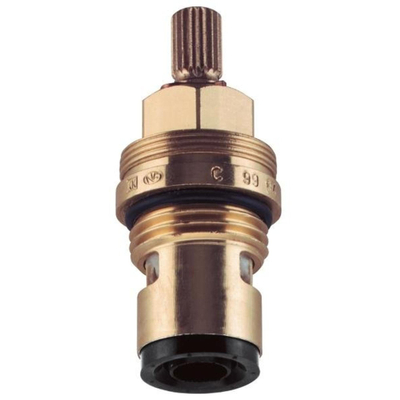 GROHE bovendeel keramisch rechtsdraaiend zonder greep 1/2 met 3/8 zitting voor Costa douchekranen 120mm