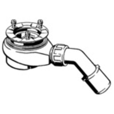 Viega Tempoplex basisgarnituur 90 60mm hoog TWEEDEKANS