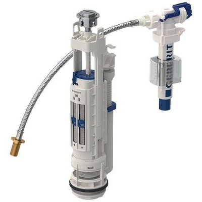 Geberit bodemventiel universeeltype 290 380 grote kleine spoeling