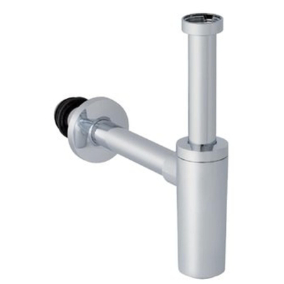 Geberit kunststof wastafelsifon 40mm verchroomd