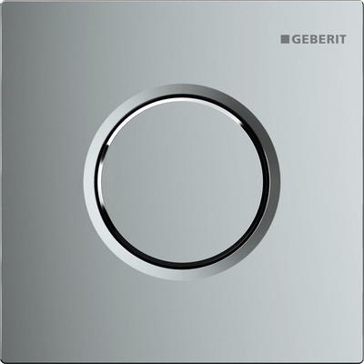 Geberit type 01 urinioir bedieningsplaat - pneumatisch - ronde knop - glans chroom