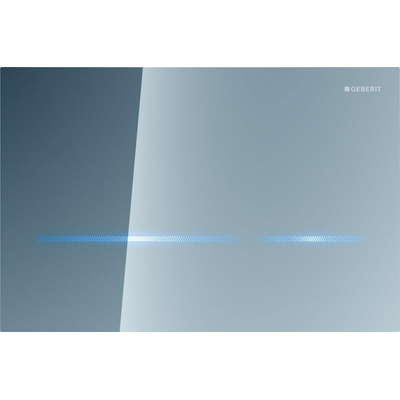 Geberit Sigma80 touch free sturing 2 knops spoeltechniek voor sigma reservoir UP320 glas/metaal