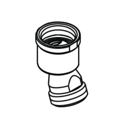 Hansgrohe kogelgewricht voor Fixfit slangaansluiting