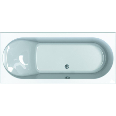 WaveDesign by Wisa Tesa Ligbad 180x80cm - rechthoek - Acryl - Glans Wit