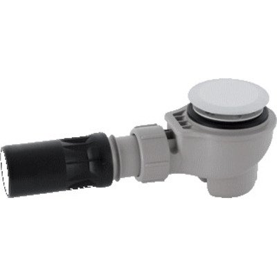 Geberit Uniflex douchebaksifon universeel met plug chroom