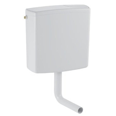 Geberit Twico laaghangend reservoir met 2 delige bedieningsknop wit OUTLETSTORE