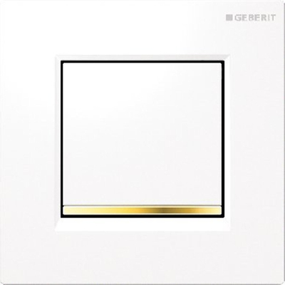 Geberit Type 30 urinoir bedieningsplaat wit goud wit