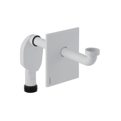 Geberit inbouwsifon met afdekplaat kunststof wit