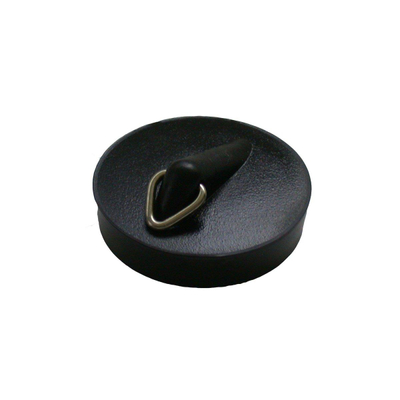 De Beer Plugstop Rubber Diameter 40,5Mm. Zwart