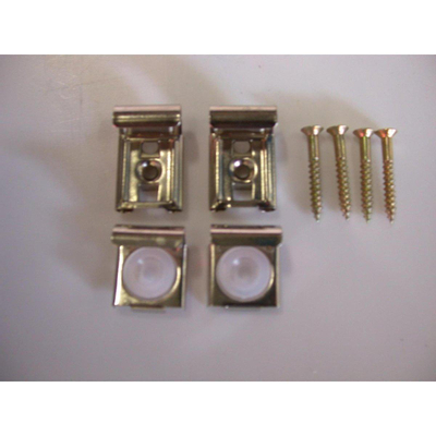 Royal Plaza Plena spiegel klemmen set zwaar model rvs