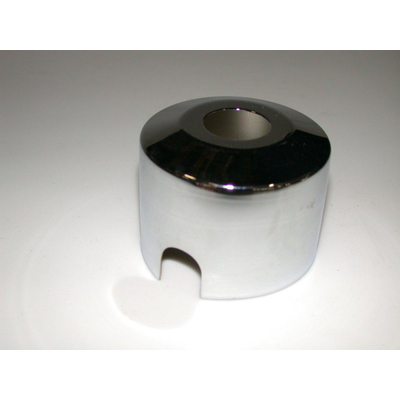 De Beer kraanrozet verchroomd 1/2 x35mm met uitsparing van 15mm voor montage op muur