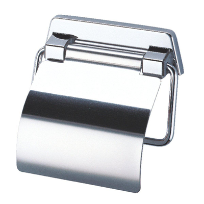 Geesa Standard Toiletrolhouder met klep Chroom