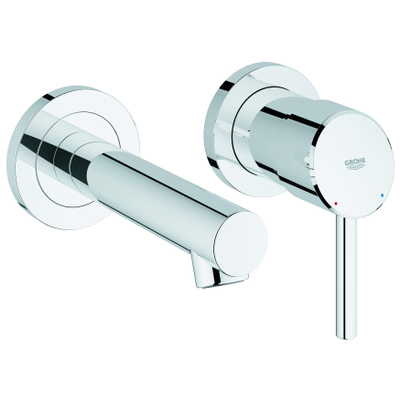 GROHE Concetto afbouwdeel v inbouw wandkraan met uitloop chroom