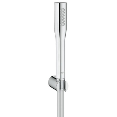 GROHE Euphoria Cosmopolitan Stick - 1 straalsoort - staaf - met houder - gladde slang - 150cm - chroom