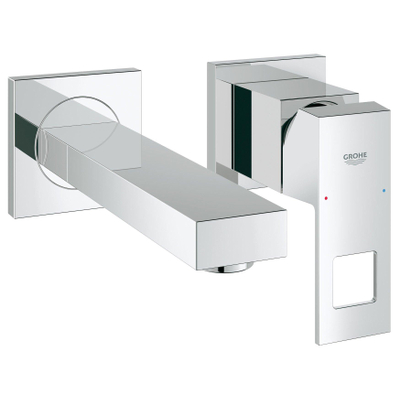 GROHE Eurocube afbouwdeel voor inbouw wandkraan met uitloop 172mm chroom