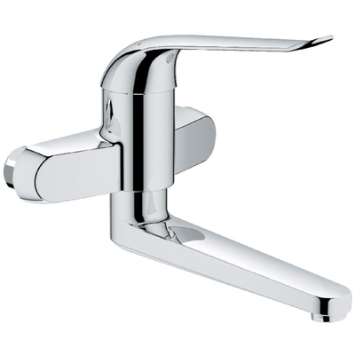 GROHE Euroeco Special wandkraan met draaibare uitloop 21,9cm chroom