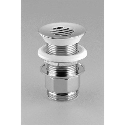 Dornbracht Universeel afvoerplug 5/4 voor wastafel zonder overloop chroom