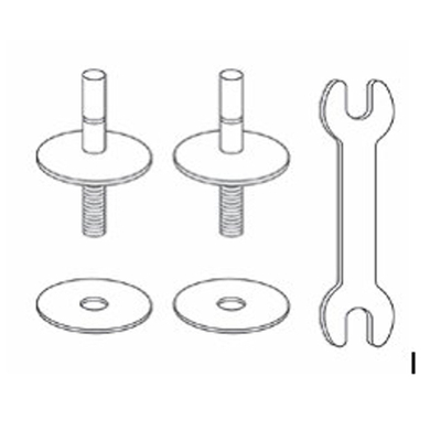 Villeroy & Boch scharnieren voor closetzitting memento subway 2.0