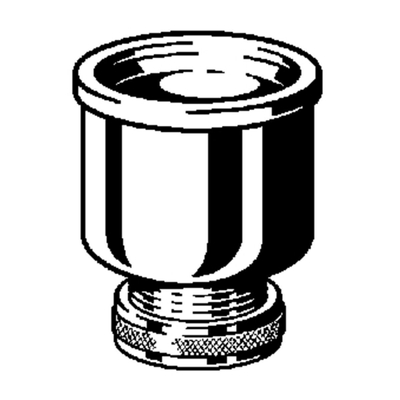 Viega urinoir uitlaatfitting 5/4 50x32mm chroom