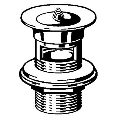 Viega Project Wastafelplug 1 1/4"X62 Chroom