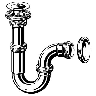 Viega Project plugbuissifon 1 1/4 uni kompleet chroom