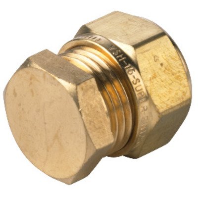 Vsh Multisuper knel eindkoppeling 20 mm knel k3065 messing