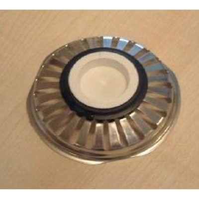 Viega losse korfzeef dichting 42 mm zonder stift chroom