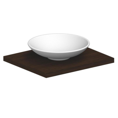 Royal Plaza Latona opzetwastafel 46cm zonder kraangat wit