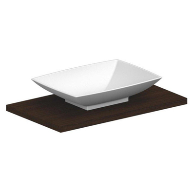 Royal Plaza Latona opzetwastafel 63x46cm zonder kraangat wit