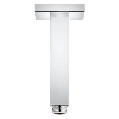 GROHE Rainshower Plafondarm - 15cm - vierkante rozet - chroom