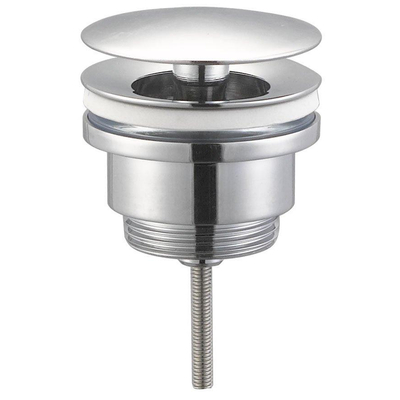 Royal Plaza Merlot designplug 1 1/4 niet afsluitbaar chroom OUTLETSTORE