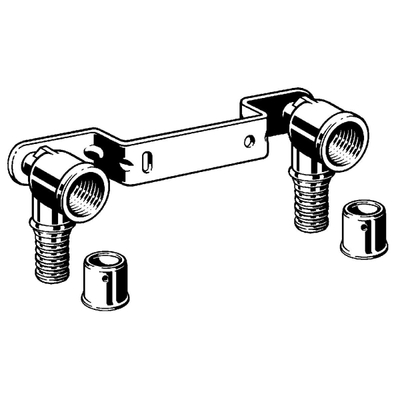 Viega Pexfit Muurplaatbeugel gebogen 16x3/8x120