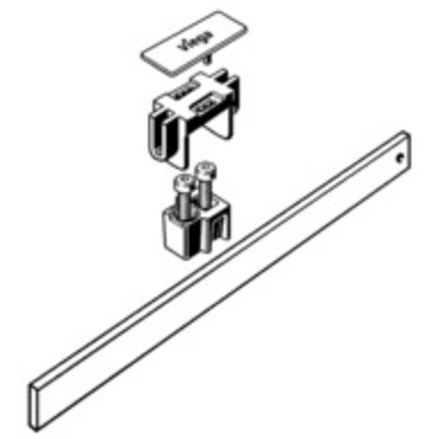 Viega Advantix vario insteekrooster 20cm met montagetoebehoren rvs mat